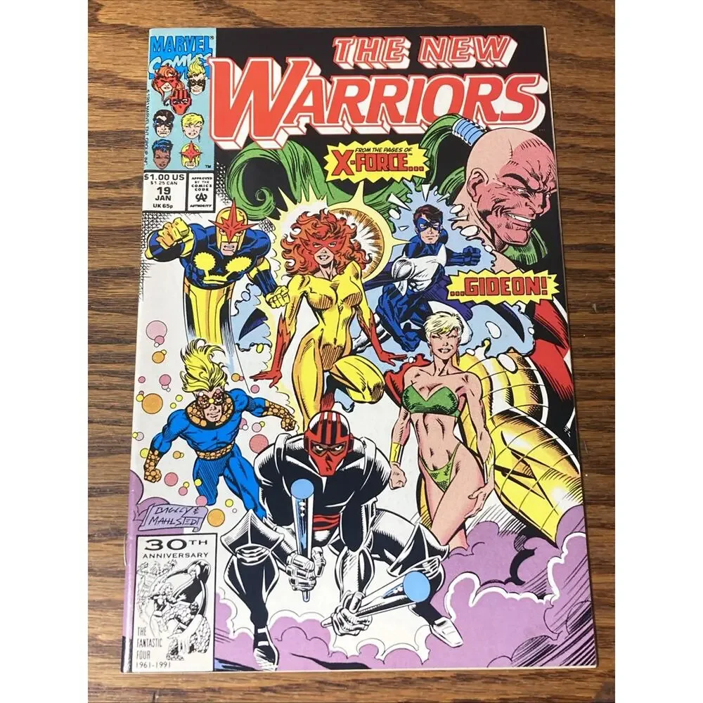 The New Warriors #19 (Marvel Comics January 1992)